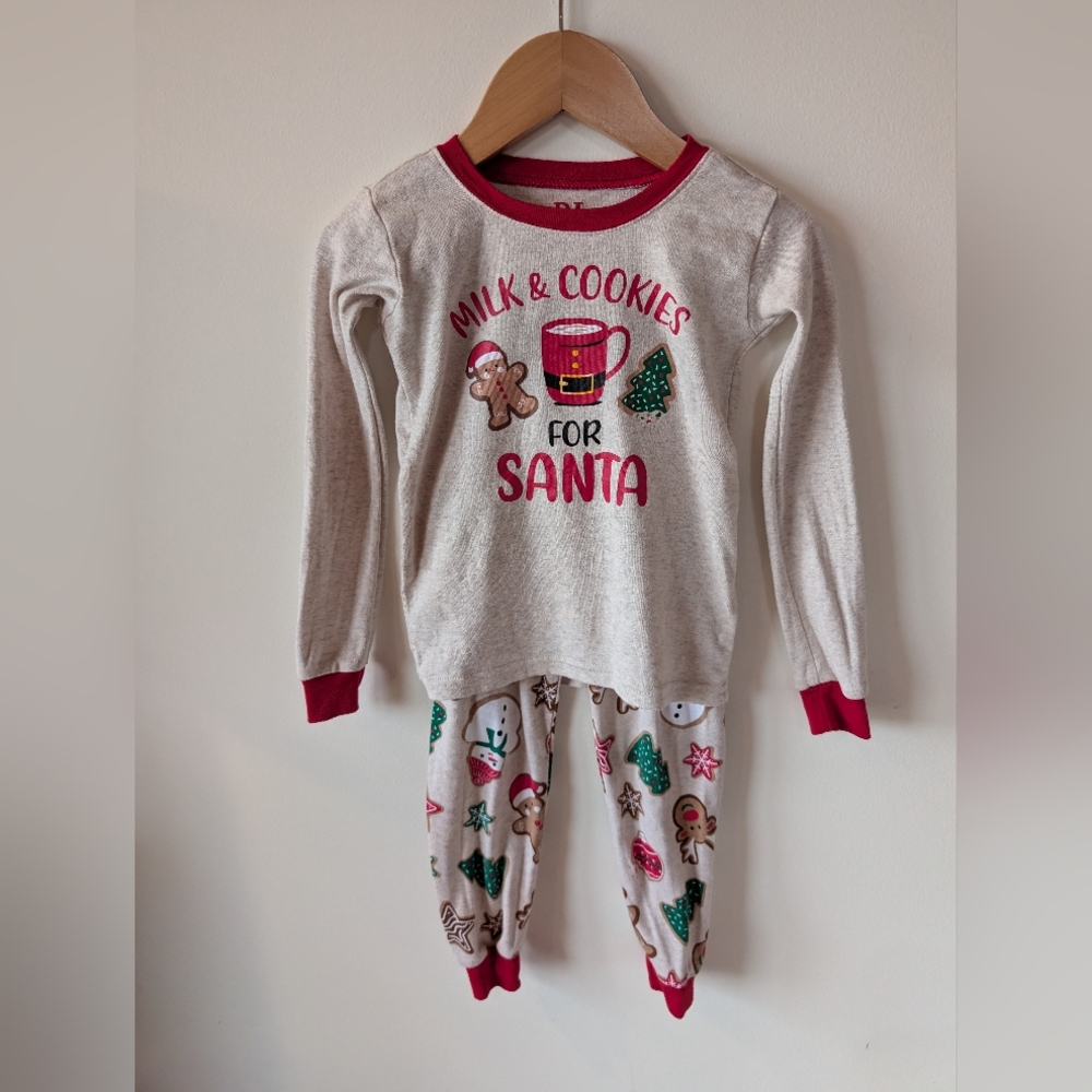 PJ Place Cotton Toddler Christmas Pajamas 3T